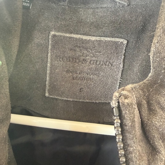 Rodd & Gunn Chalford Leather Jacket Mens Small - Picture 3 of 6